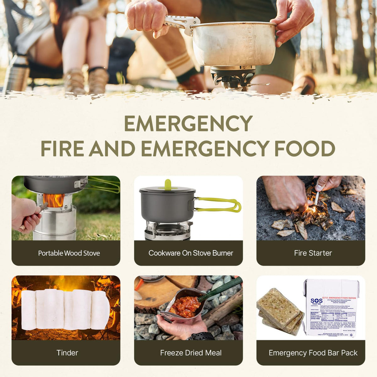 TacPreps 45L Complete 72-Hour Emergency Survival Backpack Kit – Pre-Packed Bug Out Bag for 2 People