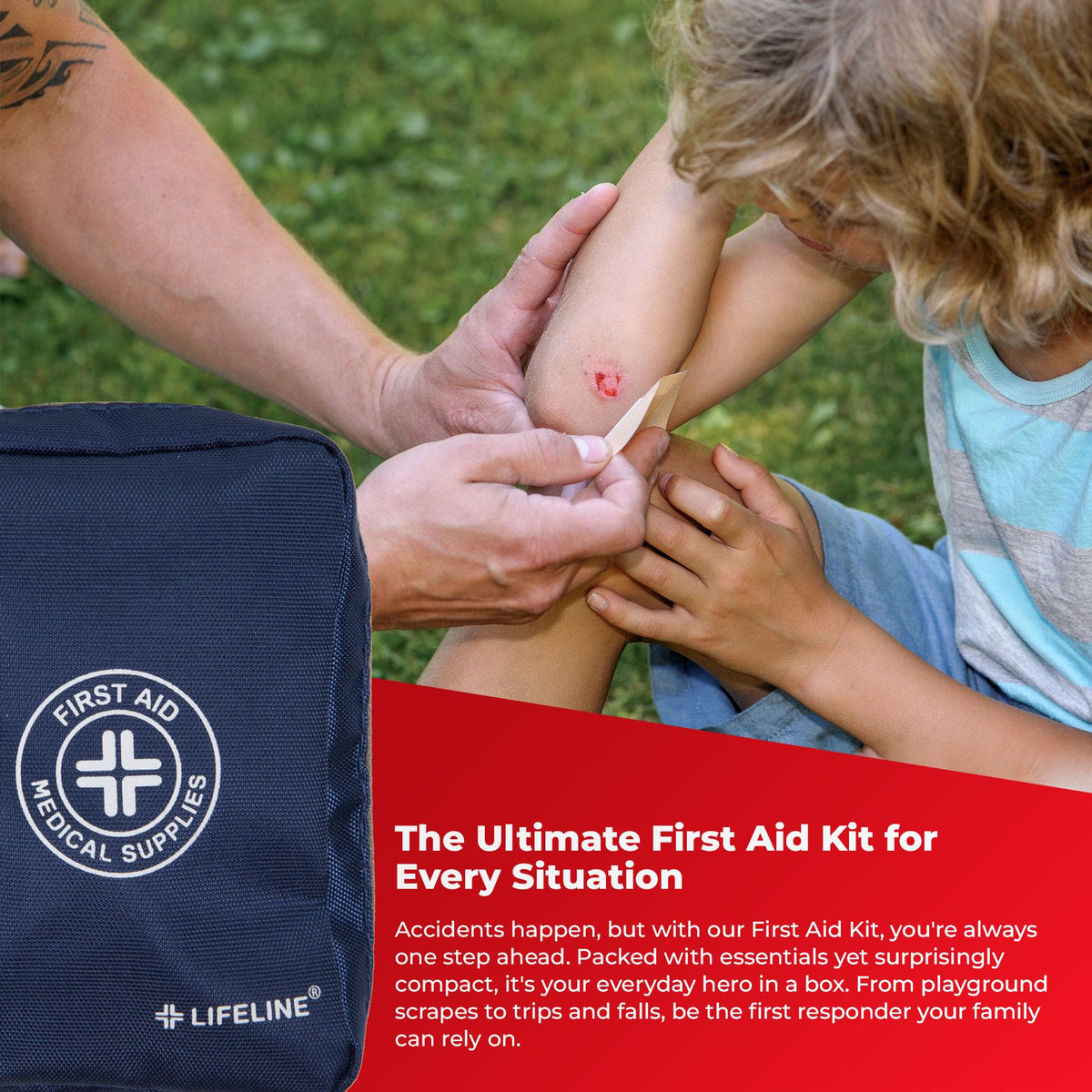 4-Person Emergency Survival Backpack – Complete Disaster Preparedness Kit for Natural Disasters
